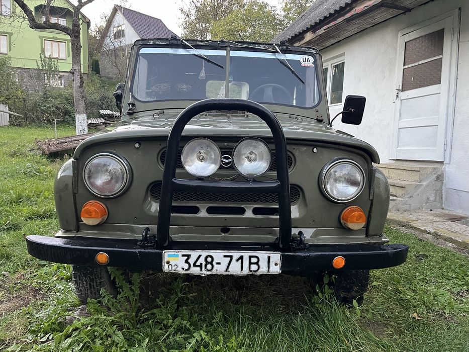 Бобик уаз 469 воєнні мости