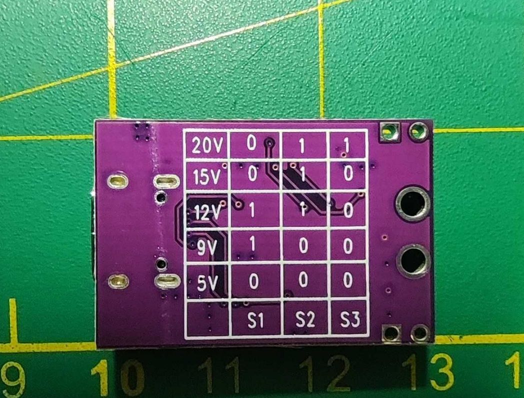 Power Delivery PD trigger Type-C.