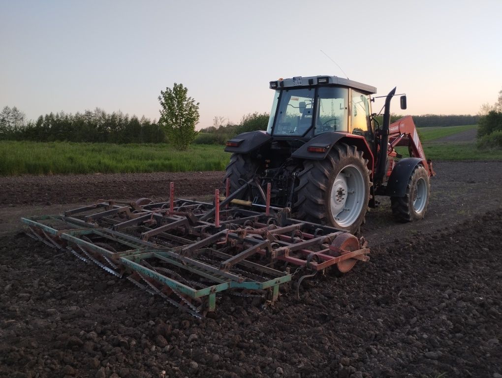 Massey Ferguson MF 6180 + TUR Mailleux MX 6000