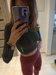Gymshark top rushguard XS