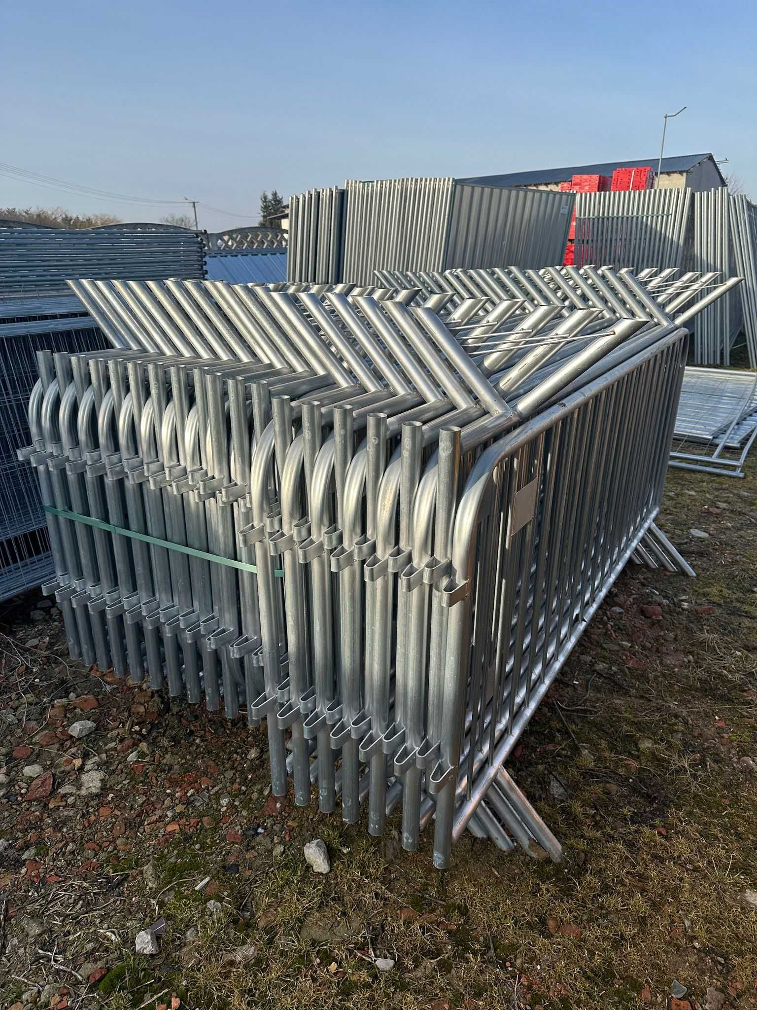 Ogrodzenie budowlane tymczasowe 10x Paneli 3,5 x 1,2m 35mb Niskie Płot