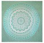 Mandala Tapestry 210x130, zielony