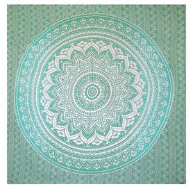 Mandala Tapestry 210x130, zielony