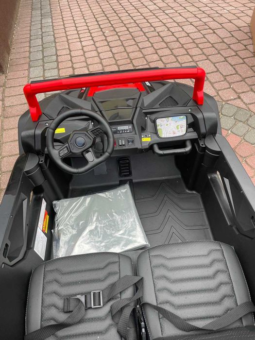 MEGAAUTKA.PL Ogromny Buggy Auto na akumulator dla 2 dzieci 4X200W 24V