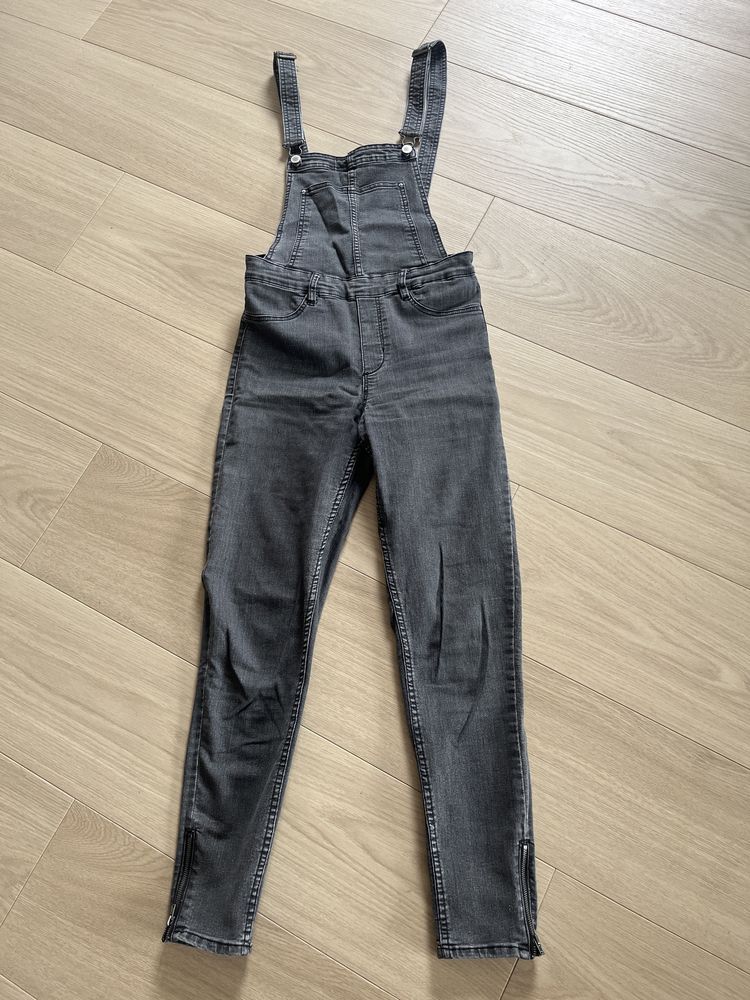 Ogrodniczki szare H&M S