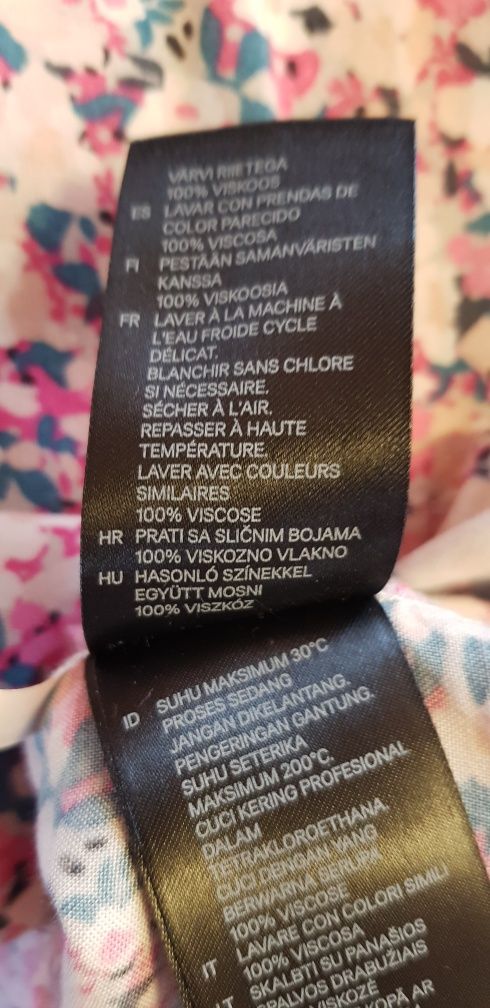 Bluzka dziewczęca H&M 9-10 lat