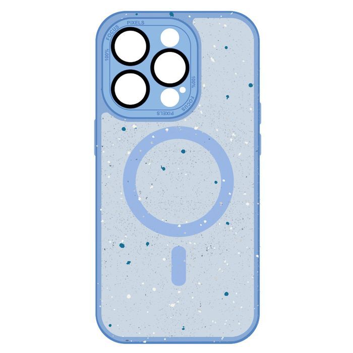 Tel Protect Magnetic Splash Frosted Case iPhone 15 Plus jasnoniebieski