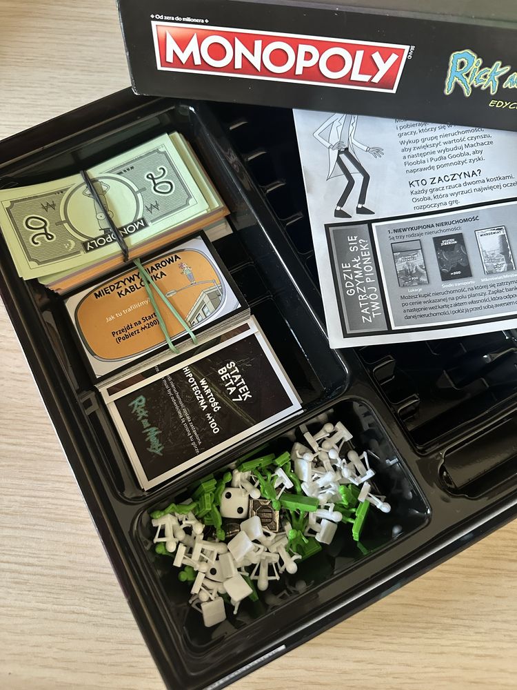Sprzedam grę Monopoly Rick and Morty – Edycja Polska