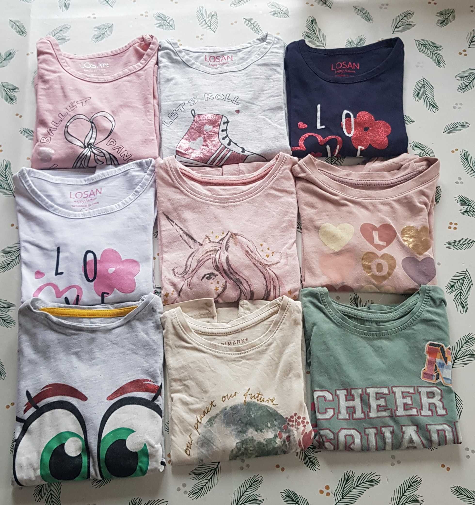 Conjunto de 9 blusas