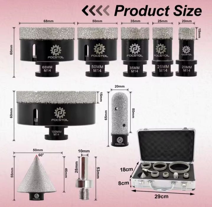 Коронки для плитки!