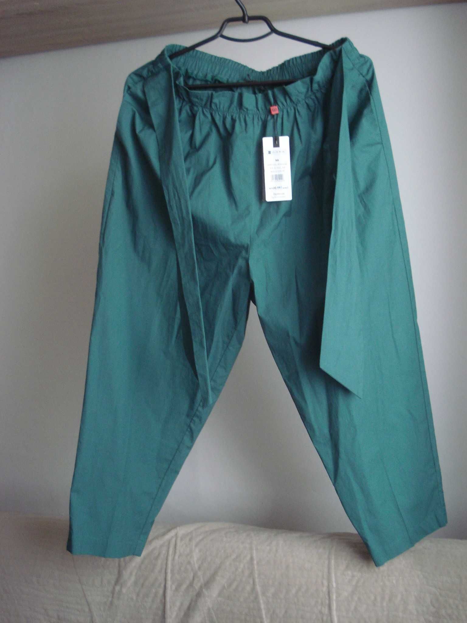 Spodnie zielone Monnari  bawełniane z metką roz. 44