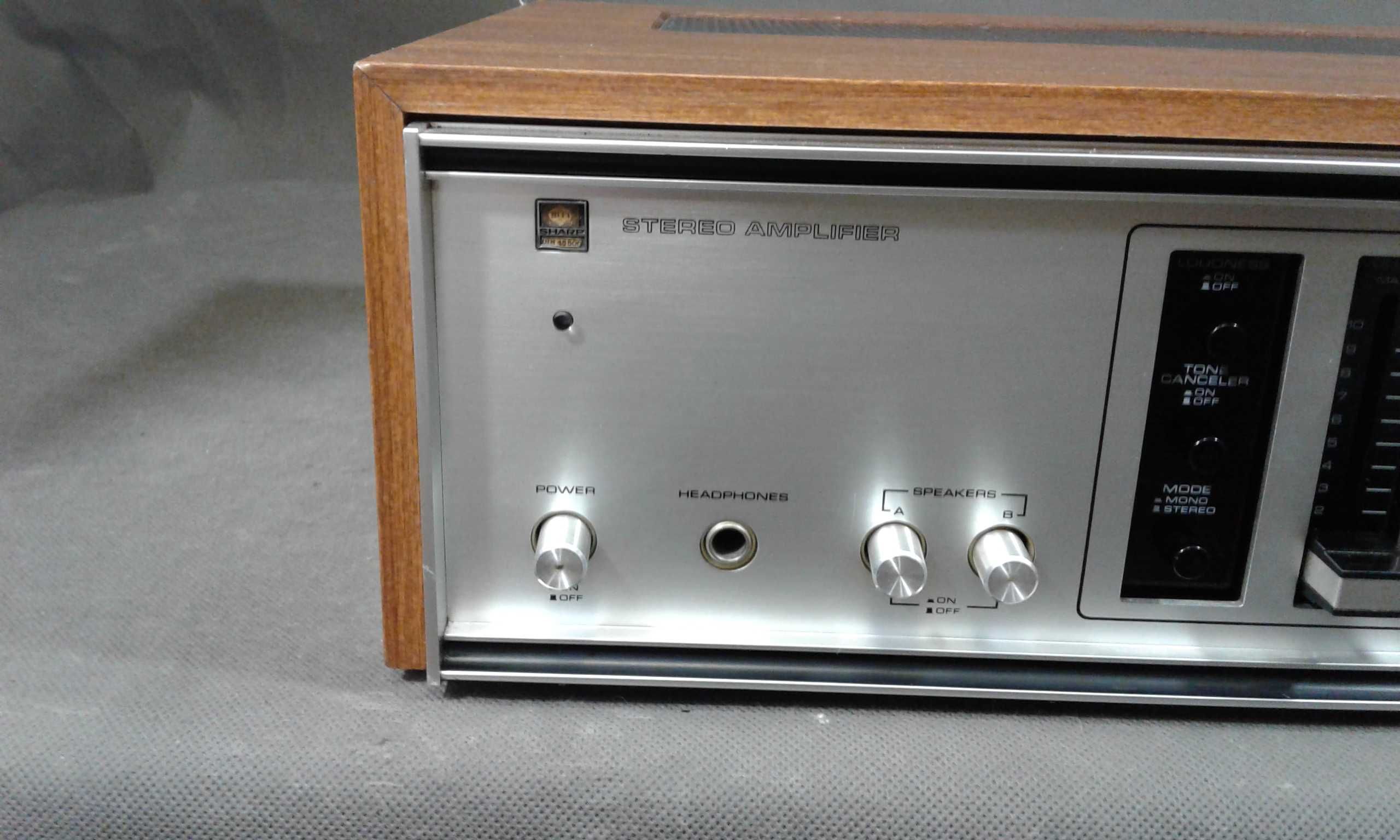 SHARP SM-511H,wzmacniacz stereo vintage