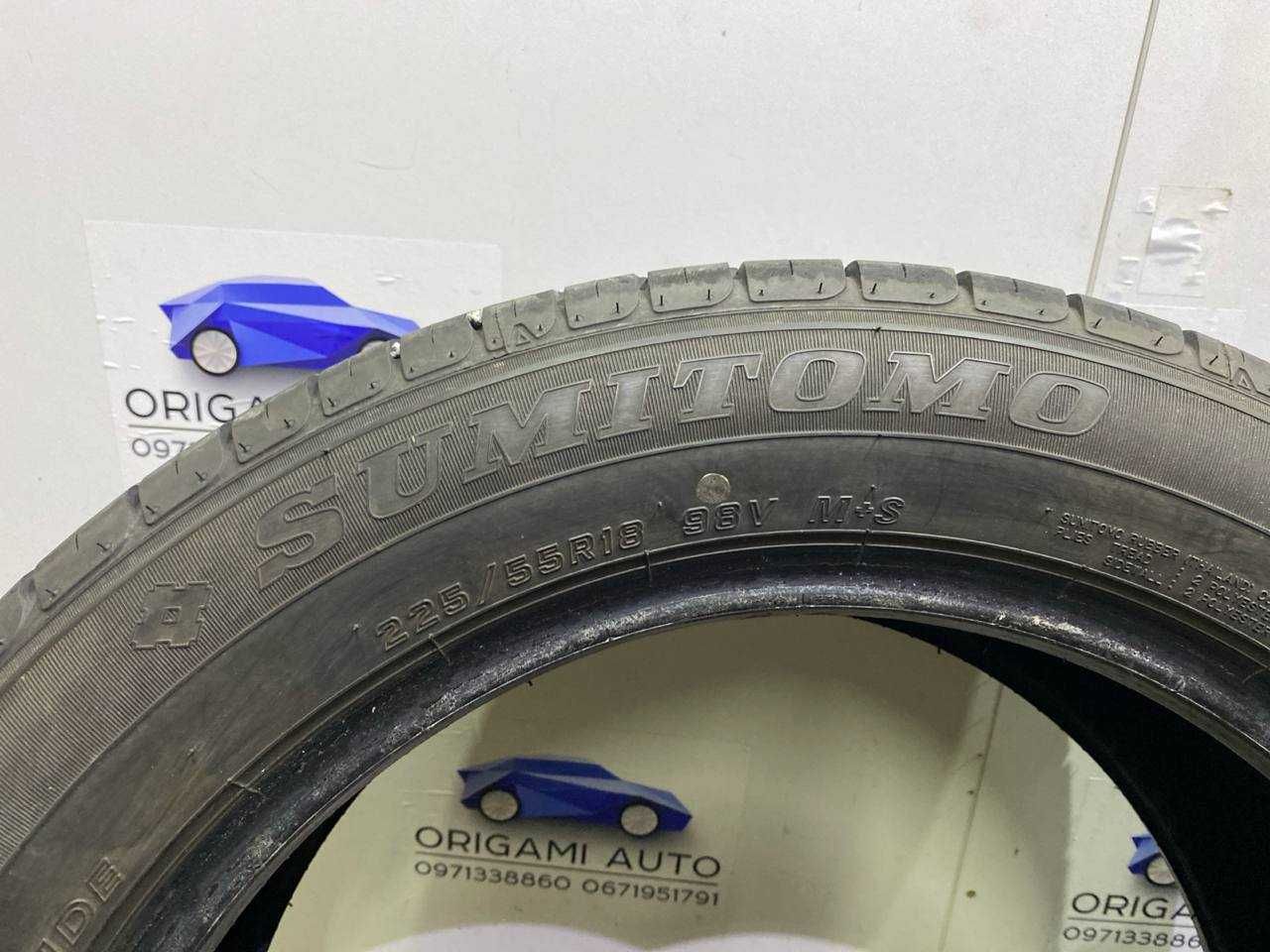 Резина шины колеса покрышки sumitomo htr enhance lx2 225/55 r18