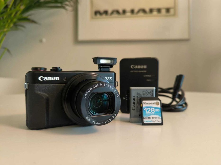 Aparat Canon PowerShot G7 X Mark II czarny