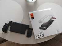 Spigen Dual Grip oraz szkło hartowane Nintendo Switch 2