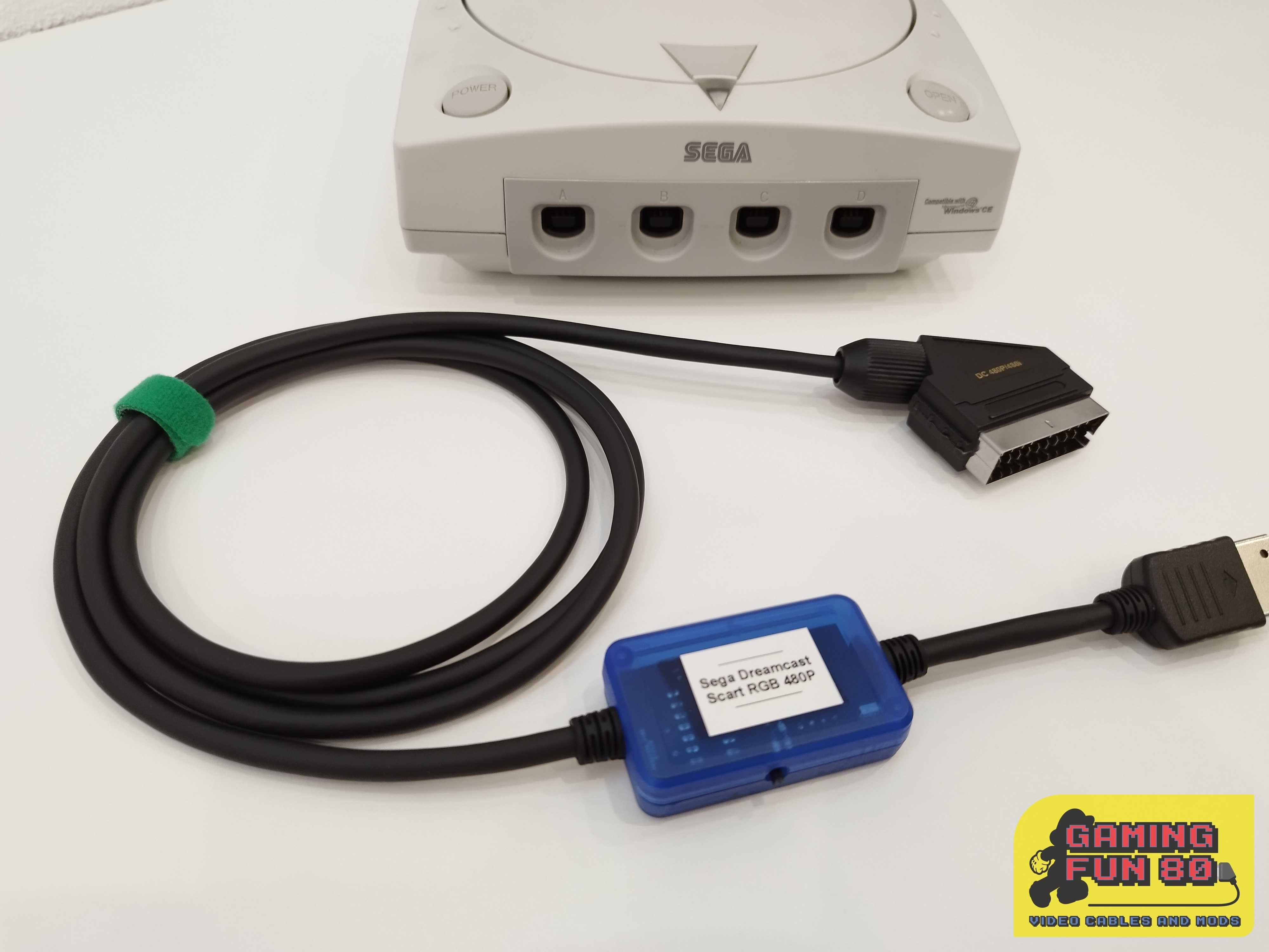 Sega Dreamcast - Cabo Scart RGB 480p Csync