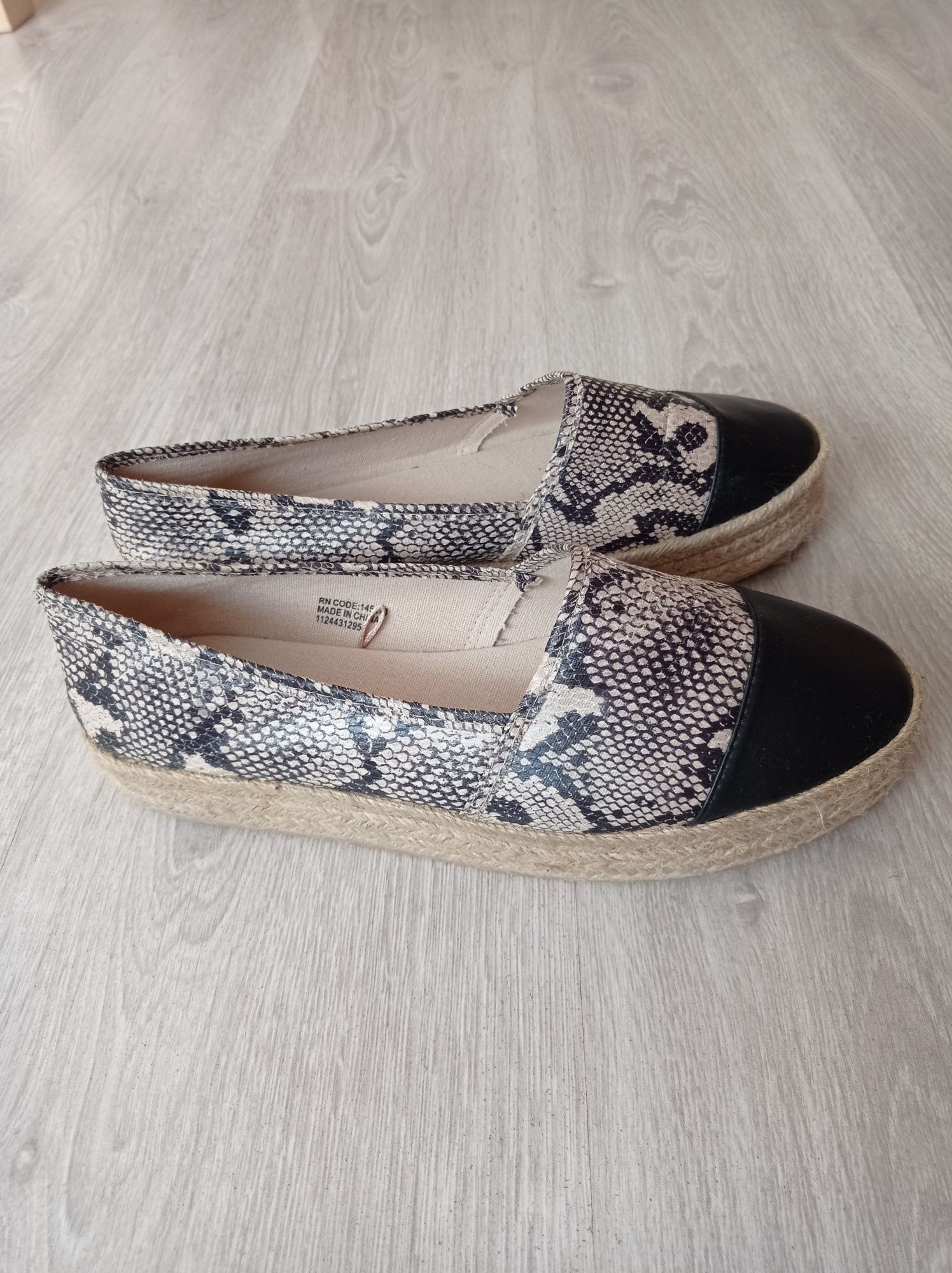 Espadryle rozmiar 40