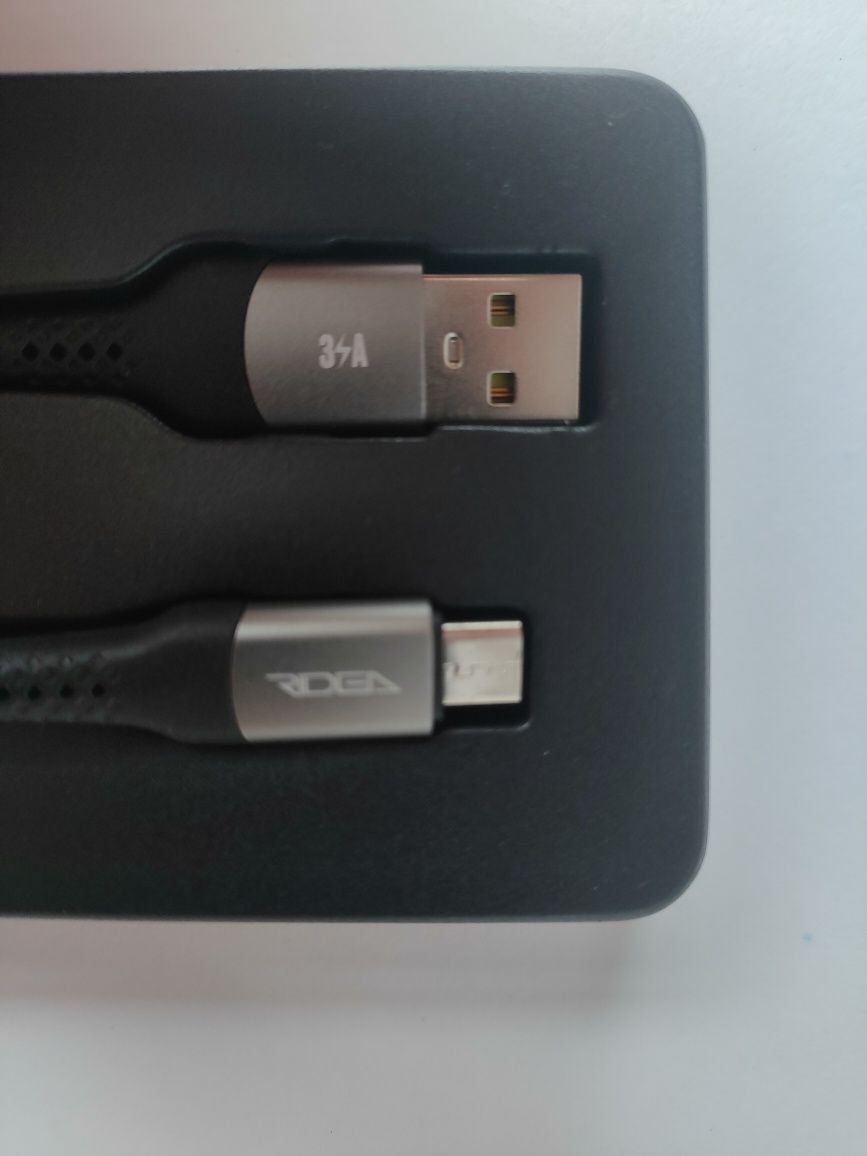 Кабель USB - MicroUSB  длина 2 м 60w Ridea RC-US42