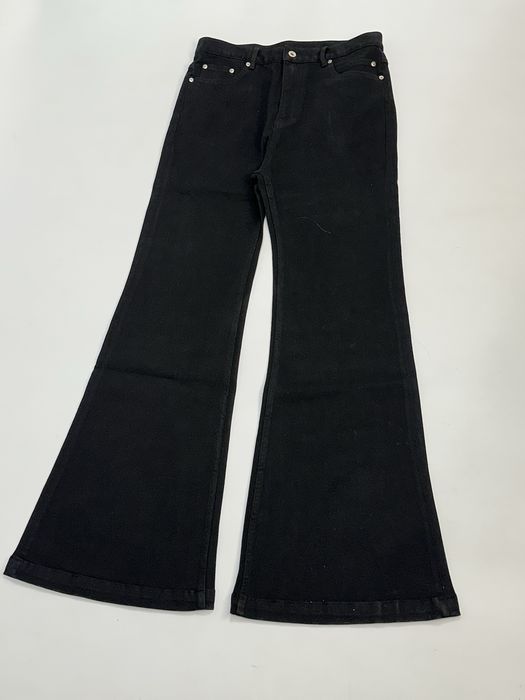 Rick Owens DRKSHDW клеш джинсы черные чорні джинси banana boot cut M