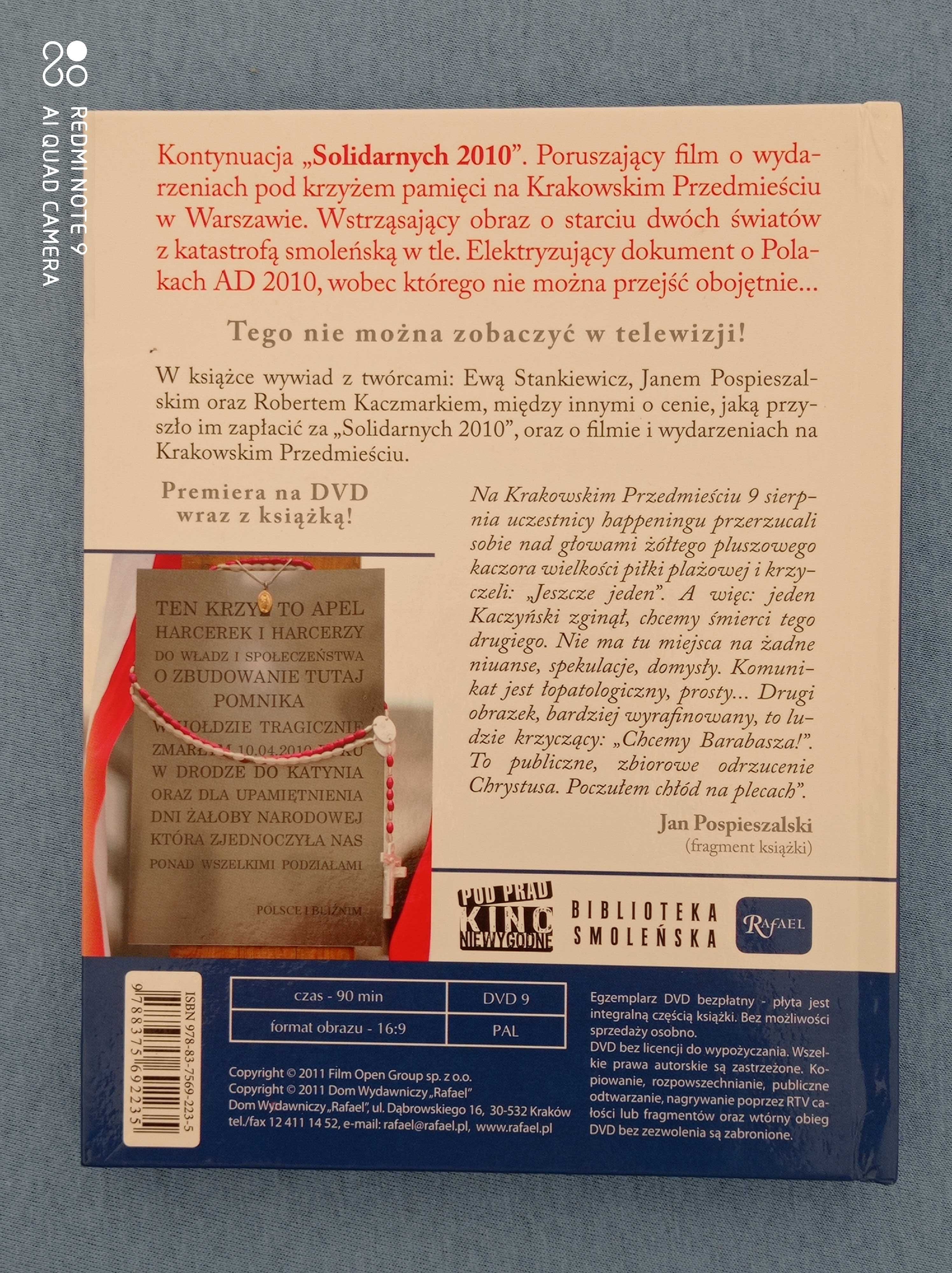 Krzyż DVD Ewa Stankiewicz Solidarni 2010 Jan Pospieszalski