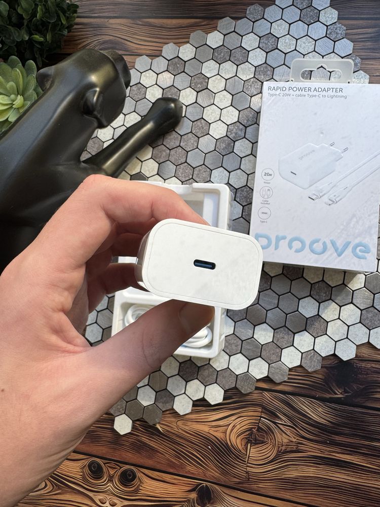 Комплект зарядки Proove Rapid 30W (Type-C) + Кабель Type-C to Type-C