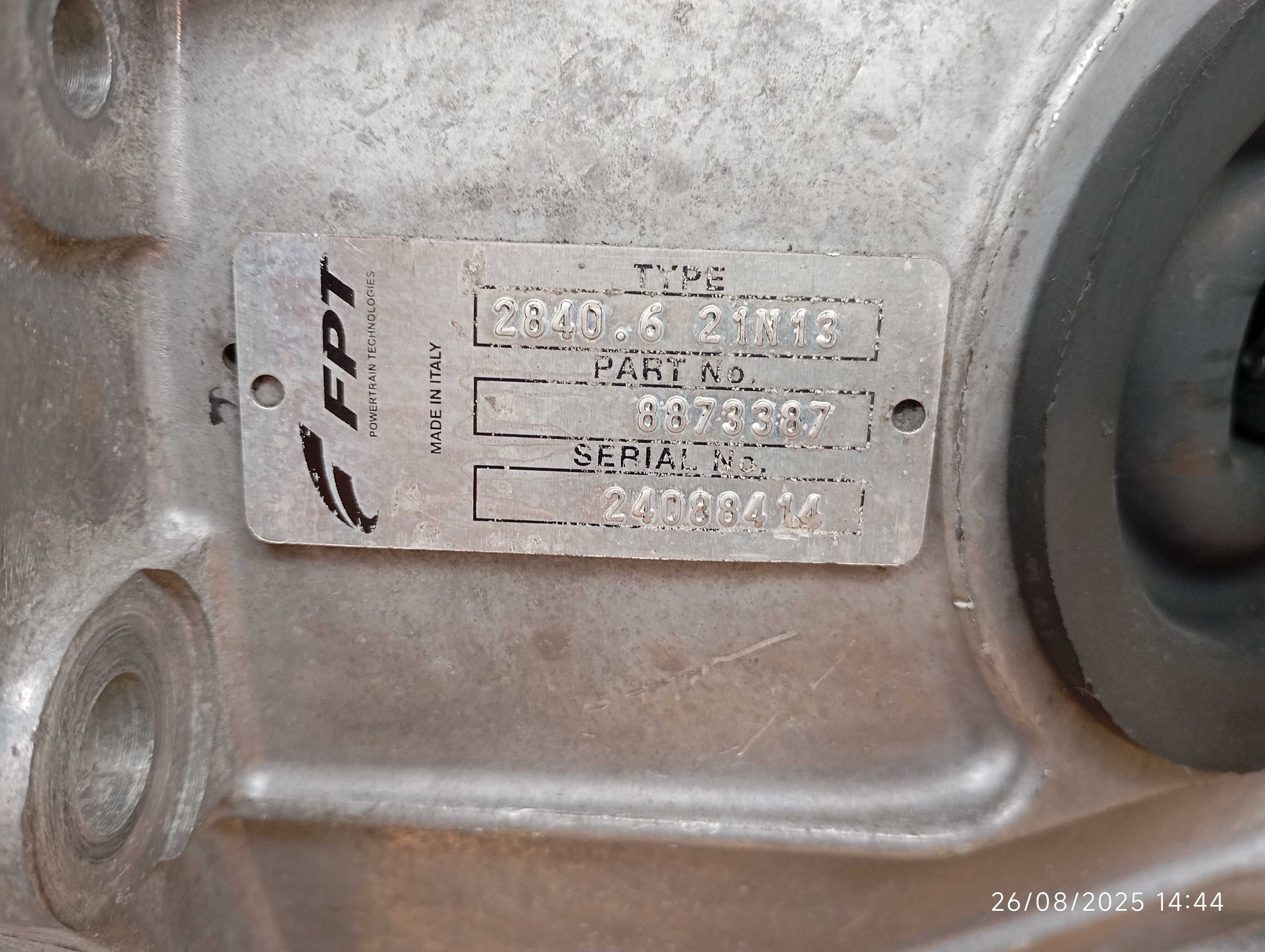 Caixa velocidades Iveco Daily 2019