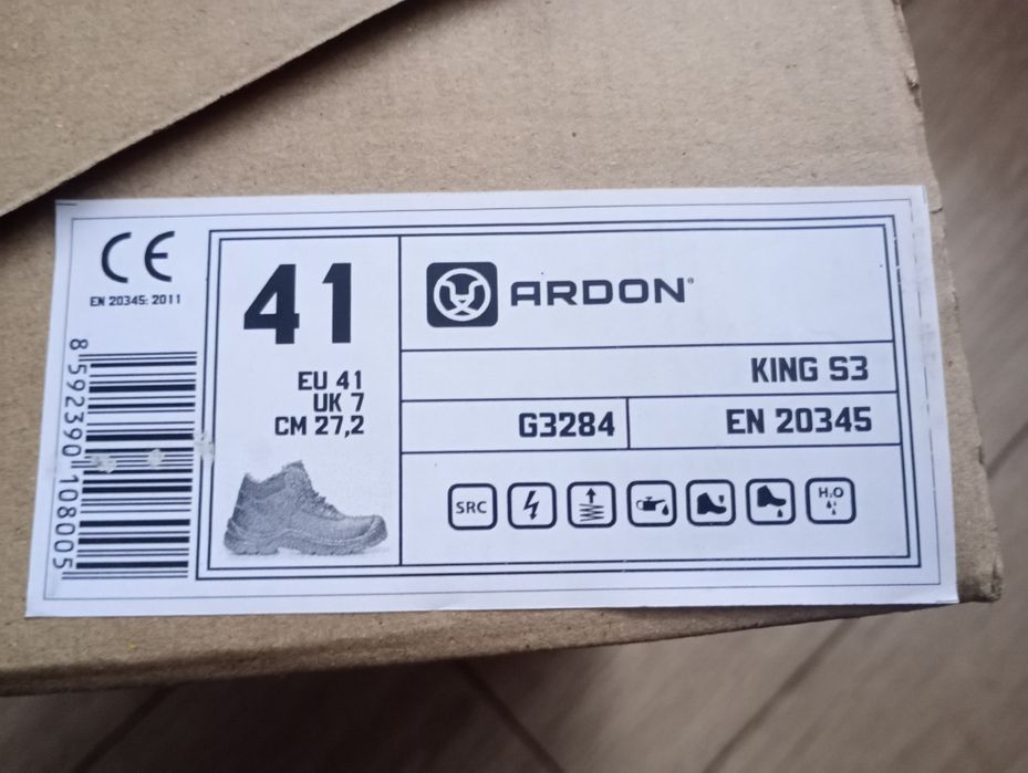 Buty robocze  Ardon King s3 roz.41