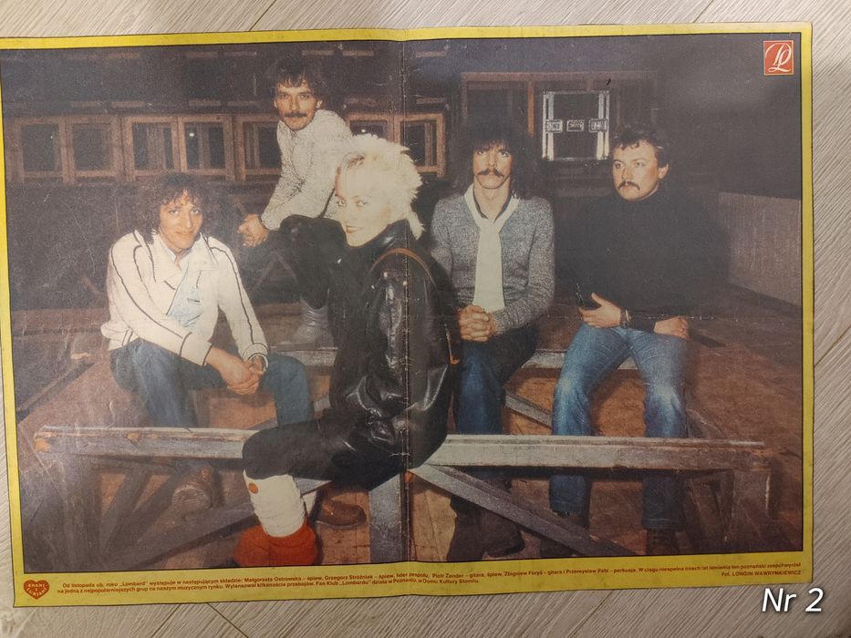Plakaty LOMBARD z czasopisma 1975 rok