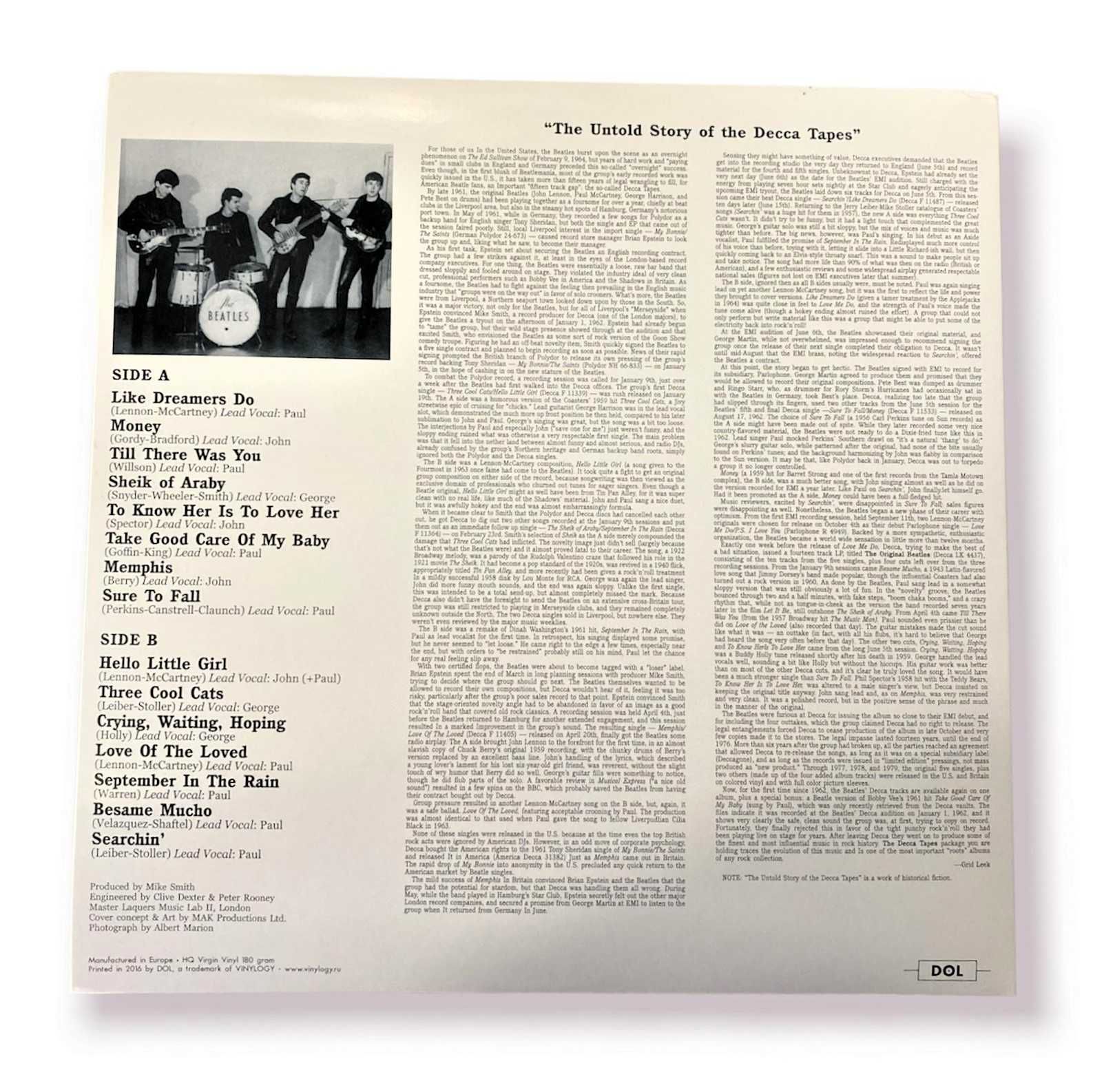 Disco Vinil  -  LP - The Beatles – The Decca Tapes