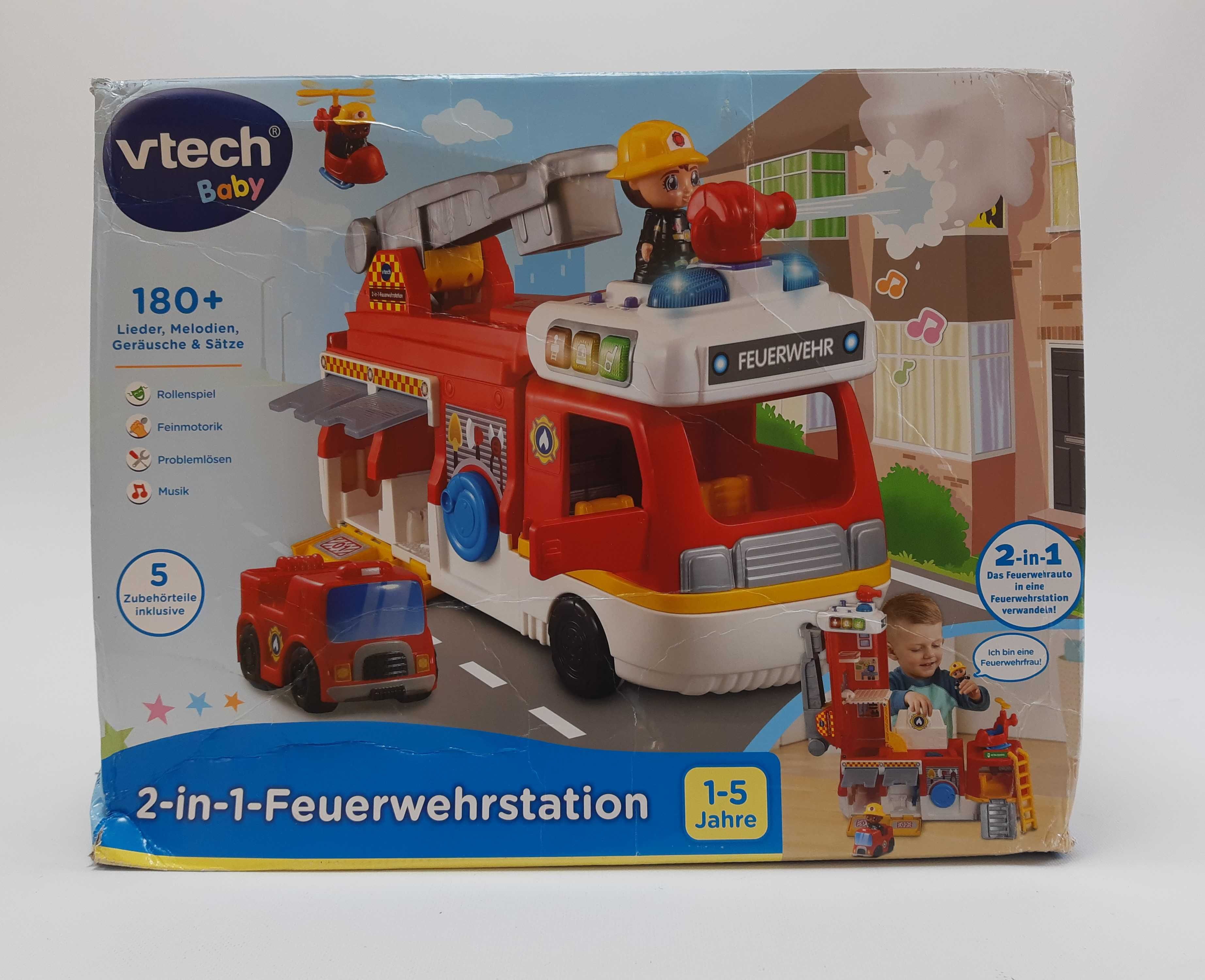 Vtech 2-w-1 Remiza strażacka [M]