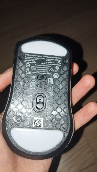 Myszka steelseries aerox 3 wireless 2022 onyx