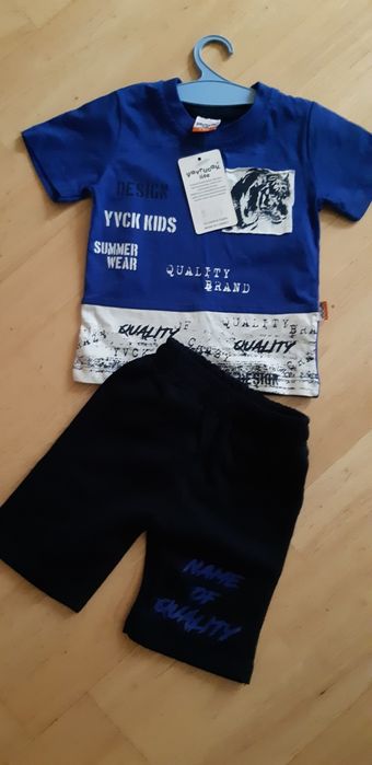 Комплект для мальчика, шорты и футболка, одежда на мальчика