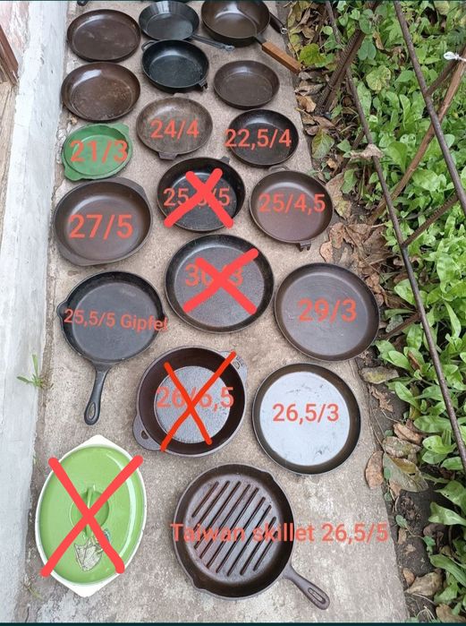 Сковорода чугунная Жаровня чавун казанок