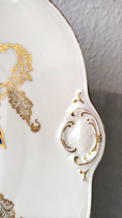 Большое фарфоровое блюдо Германия