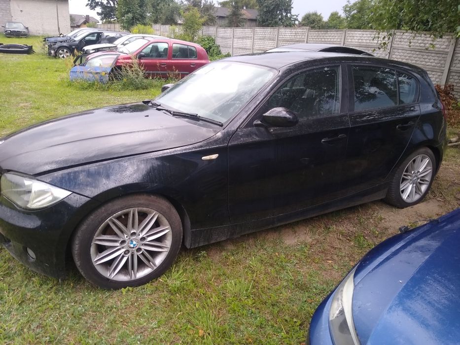 Karoseria BMW e87 M-PAKIET BLACK SHAPPIRE Zderzak Maska Błotniki Drzwi