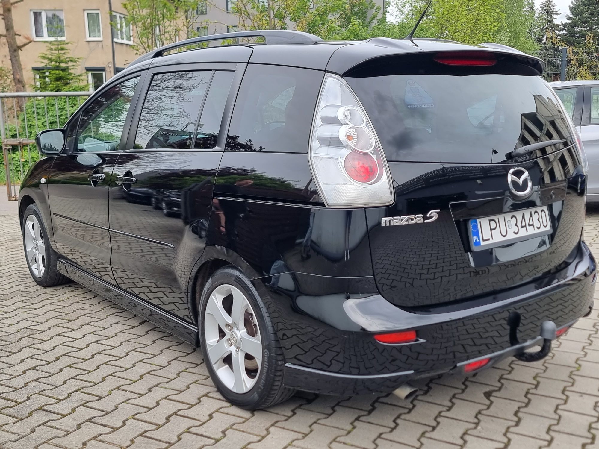 Mazda 5 2008r 2.0 145KM Benzyna Hak Hands Free Ksenon Alufelgi