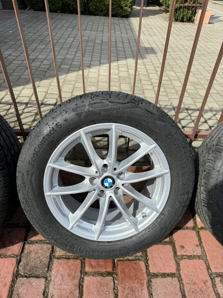 4x Oryginalne kola BMW oponr Continental Ecocontact 6 225/55/17