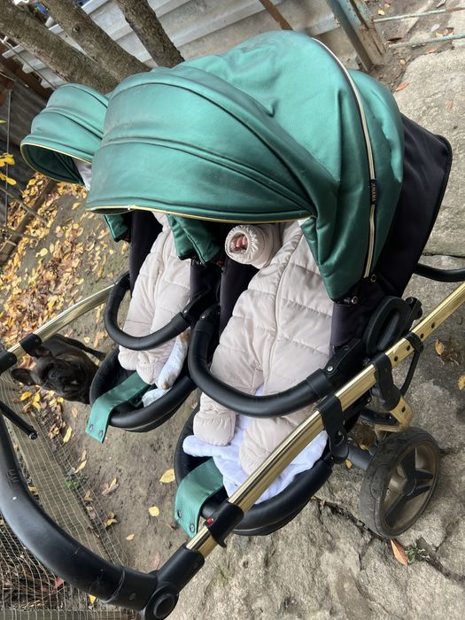 Коляска для двійні junama diamond 3в1