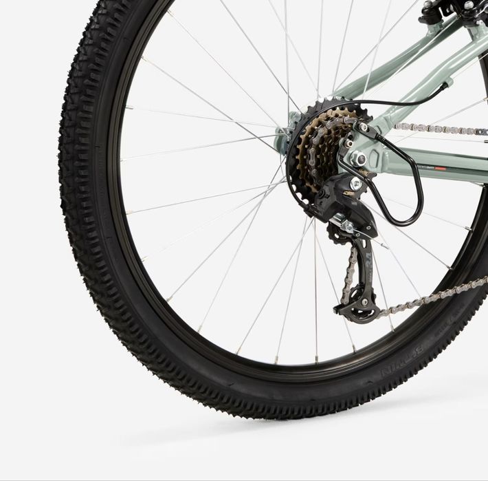 ROCKRIDER Bicicleta BTT 26" 9-12 anos, EXPL 500 Verde tropa e laranja