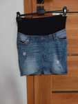 Niebieska spódnica dżinsowa H&M M/38