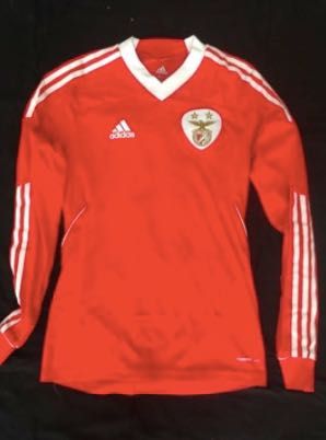 Camisolas manga comprida slb benfica adidas formacao.ver descricao.