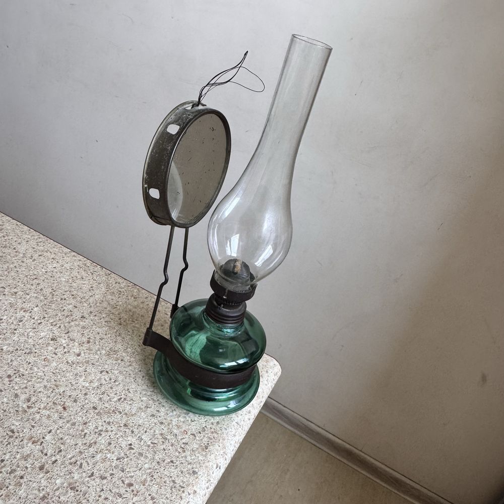 Stara piękna polska lampa naftowa