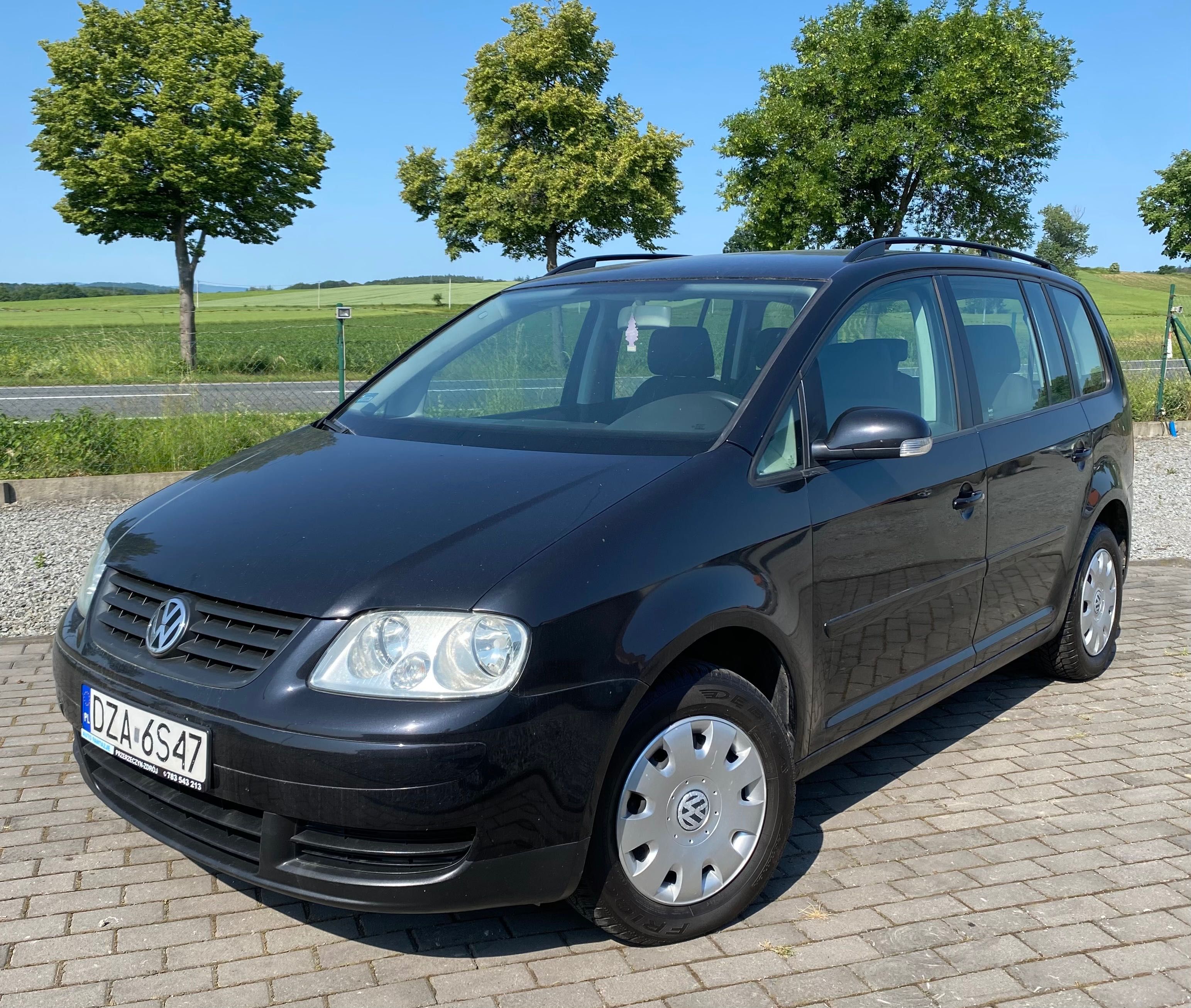 VW Touran 1.9 tdi 105KM klima bez korozji ważne opłaty