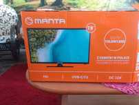TV Manta LED 19" dvb-c/T2 zasilanie pod 12v lub 230v okazja prawie jak