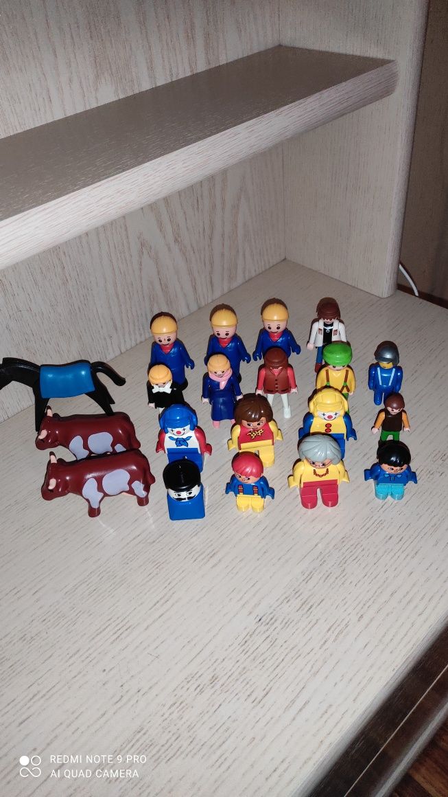 Фігурки Lego Duplo, Playmobil,Geobra