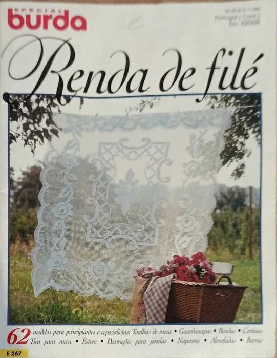 Revista Especial Burda, Renda de Filé