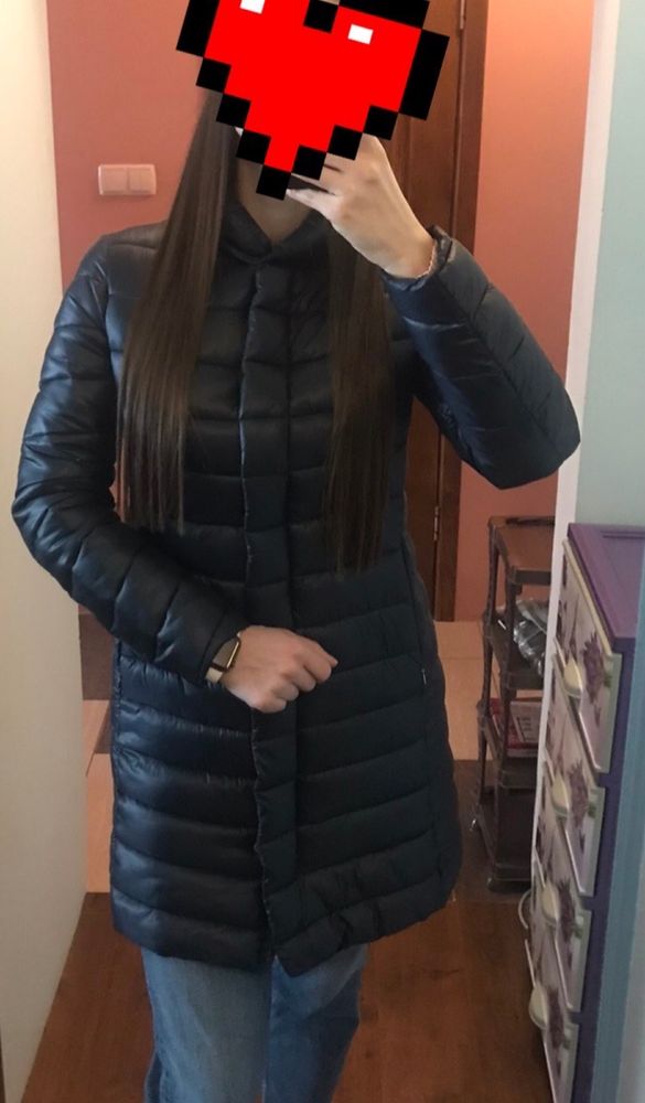 Женская демисезонная удлиненная куртка O’STIN