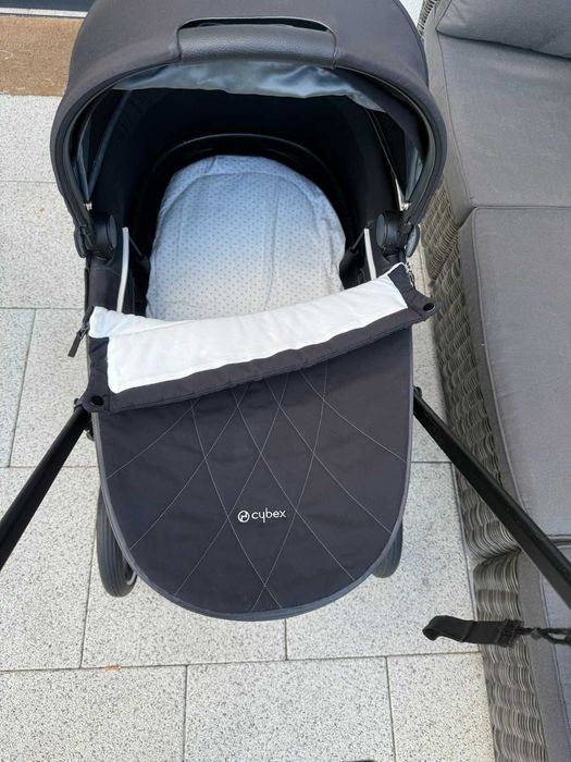 Wózek Cybex Priam 2.0 – Stelaż + Siedzisko + Gondola + Gratisy!