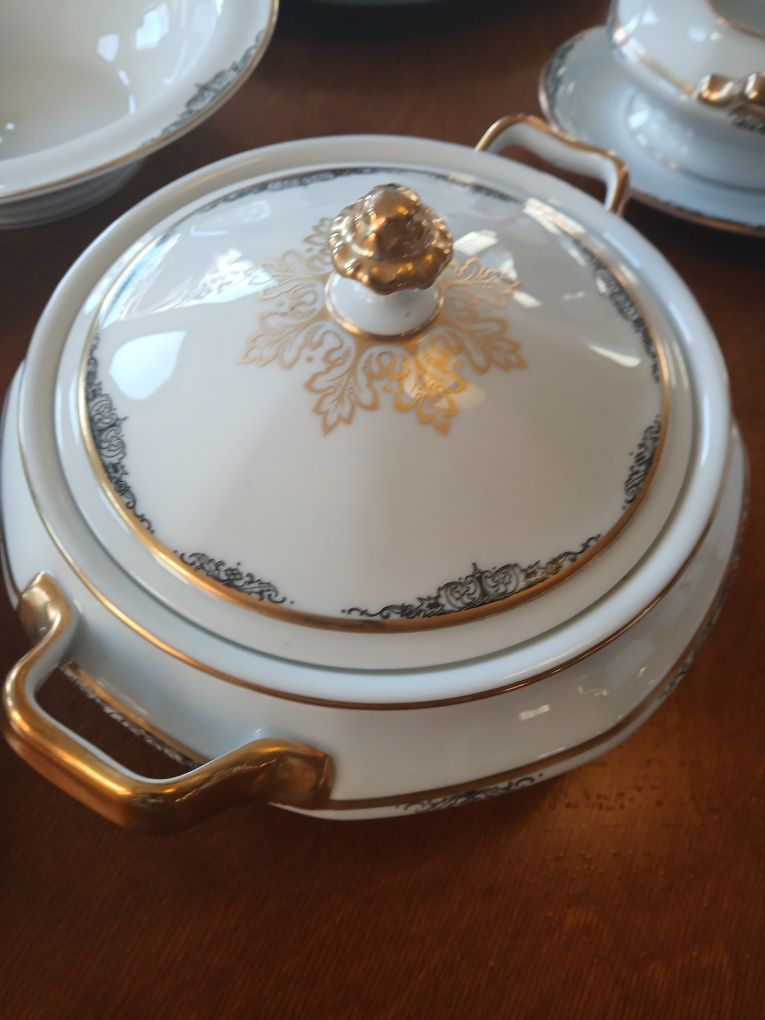 Rosenthal serwis obiadowy Corona 1939-44r. dla 6 osób z okresu wojny