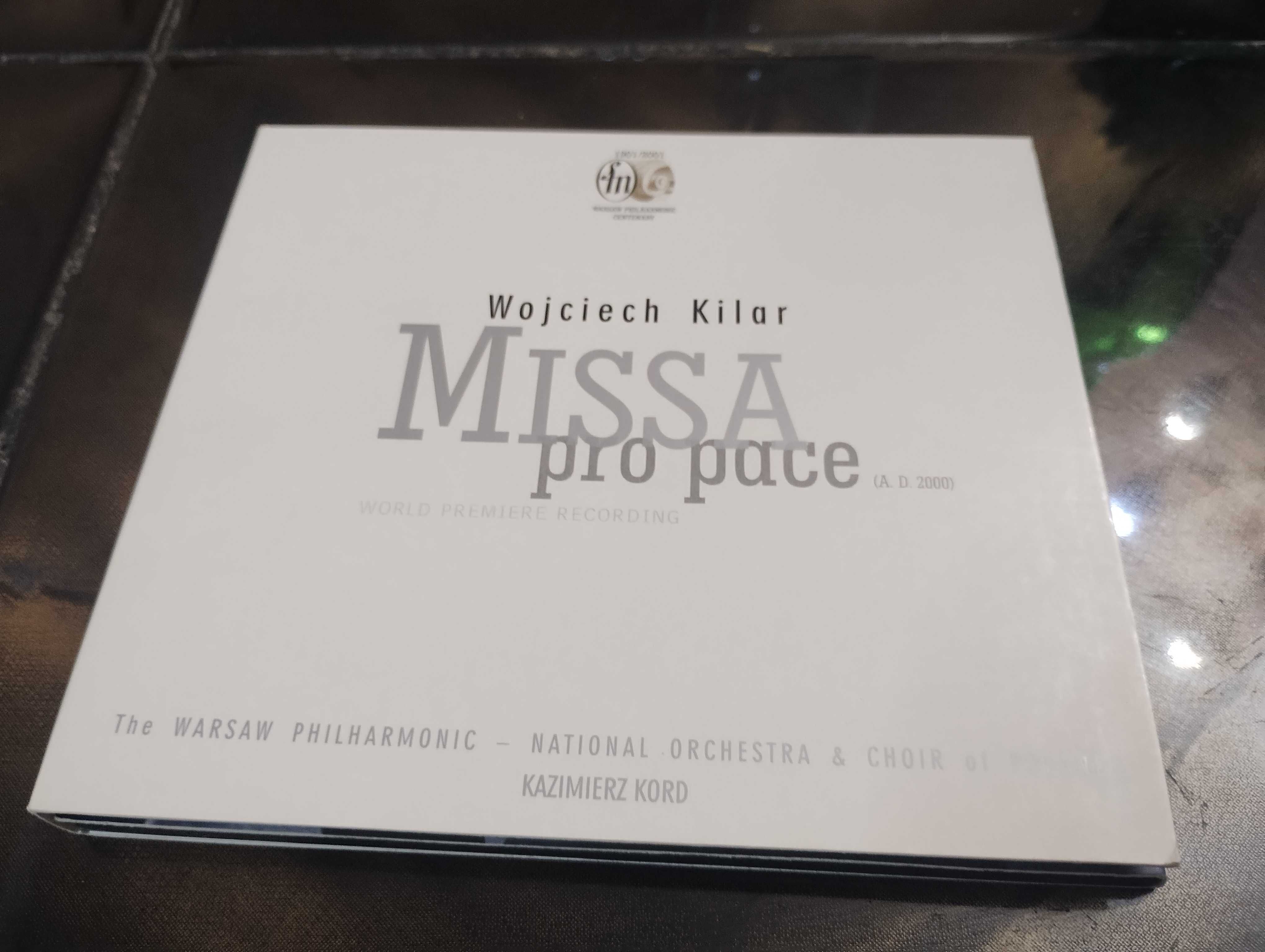 Wojciech Kilar Missa pro pace CD